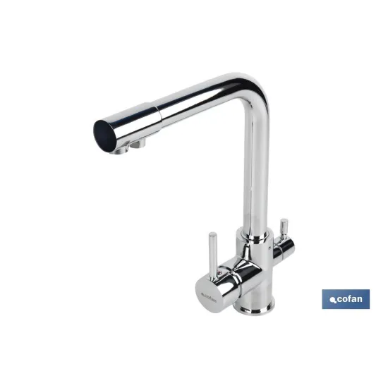 Comprar GRIFO DE COCINA MONOMANDO 3 VÍAS AD Cofan | almacendeferreteriacor.es