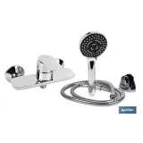 Comprar SET GRIFO MONOMANDO DUCHA, SOPORTE, Cofan | almacendeferreteriacor.es