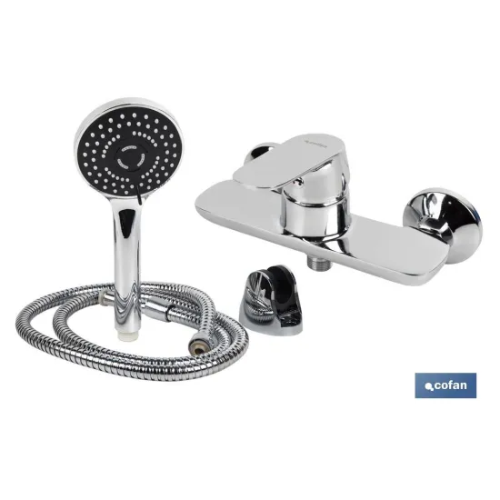 Comprar SET GRIFO MONOMANDO DUCHA, SOPORTE, Cofan | almacendeferreteriacor.es