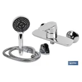 Comprar SET GRIFO MONOMANDO DUCHA, SOPORTE, Cofan | almacendeferreteriacor.es