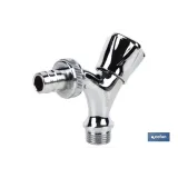 Comprar PACK DE 2 GRIFOS DE SALIDA DE AGUA  Cofan | almacendeferreteriacor.es