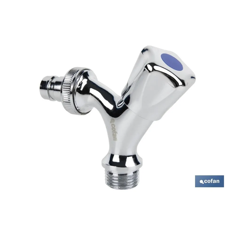 Comprar PACK DE 2 GRIFOS DE SALIDA DE AGUA  Cofan | almacendeferreteriacor.es