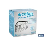 Comprar CESTA BAÑO RINCONERA ACERO INOXIDAB Cofan | almacendeferreteriacor.es
