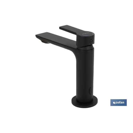 Comprar GRIFO MONOMANDO LAVABO NEGRO MATE   Cofan | almacendeferreteriacor.es