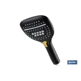 Comprar MANGO DUCHA NEGRO MATE 3 FUNCIONES  Cofan | almacendeferreteriacor.es