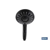 Comprar MANGO DUCHA NEGRO MATE 5 FUNCIONES  Cofan | almacendeferreteriacor.es