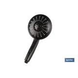 Comprar MANGO DUCHA NEGRO MATE 5 FUNCIONES  Cofan | almacendeferreteriacor.es