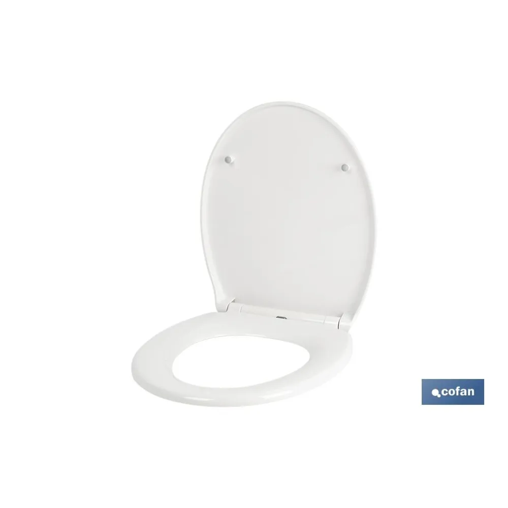 Comprar TAPA WC  FORMA OVAL LIBERACIÓN RAPI Cofan | almacendeferreteriacor.es