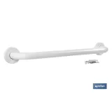 Comprar BARRA DE APOYO RECTA BLANCA (40 X 2 Cofan | almacendeferreteriacor.es