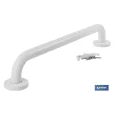Comprar BARRA DE APOYO RECTA BLANCA (40 X 2 Cofan | almacendeferreteriacor.es