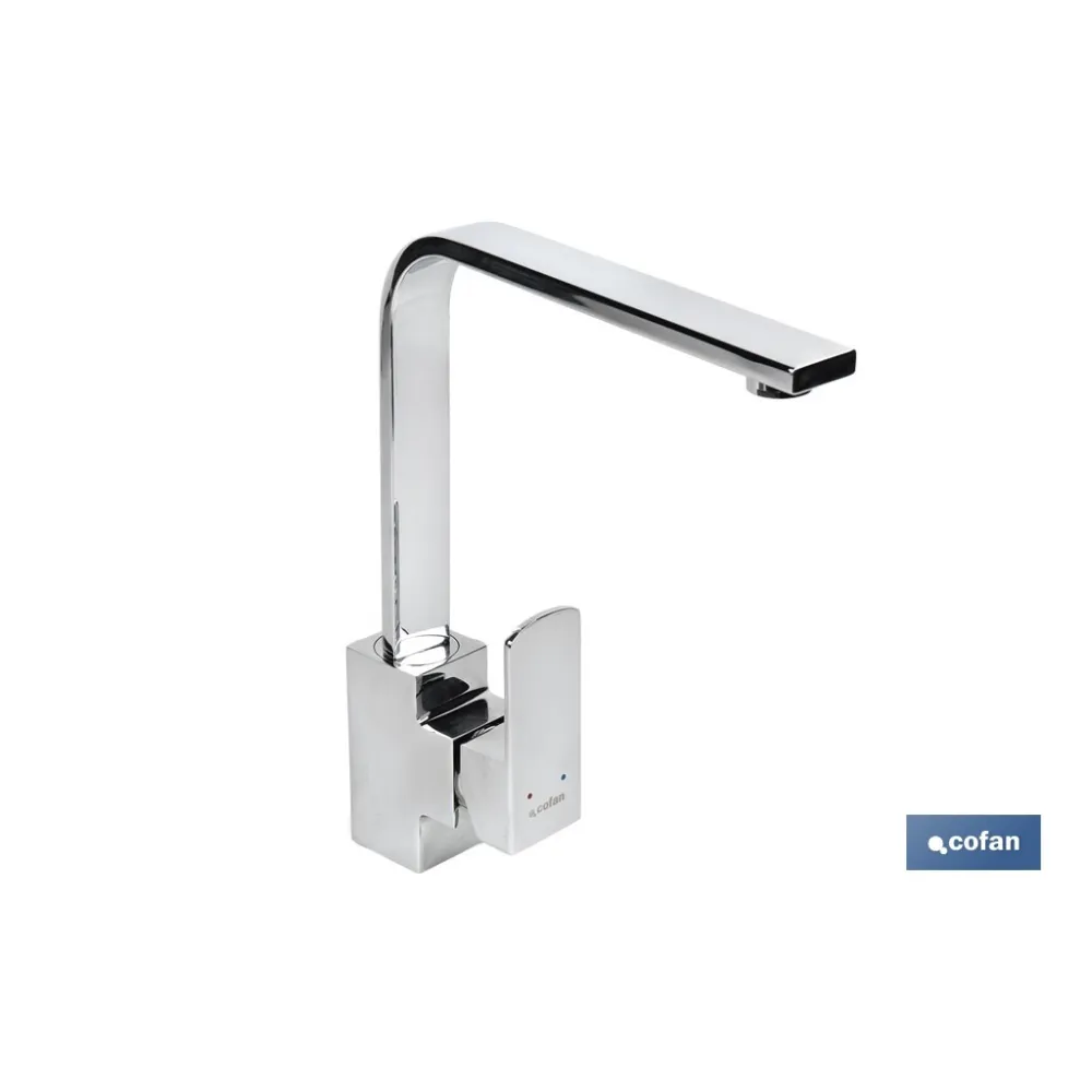 Comprar GRIFO DE COCINA MONOMANDO CON DISEÑ Cofan | almacendeferreteriacor.es