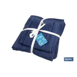 Comprar JUEGO DE 3  TOALLAS AZUL MARINO 580 Cofan | almacendeferreteriacor.es
