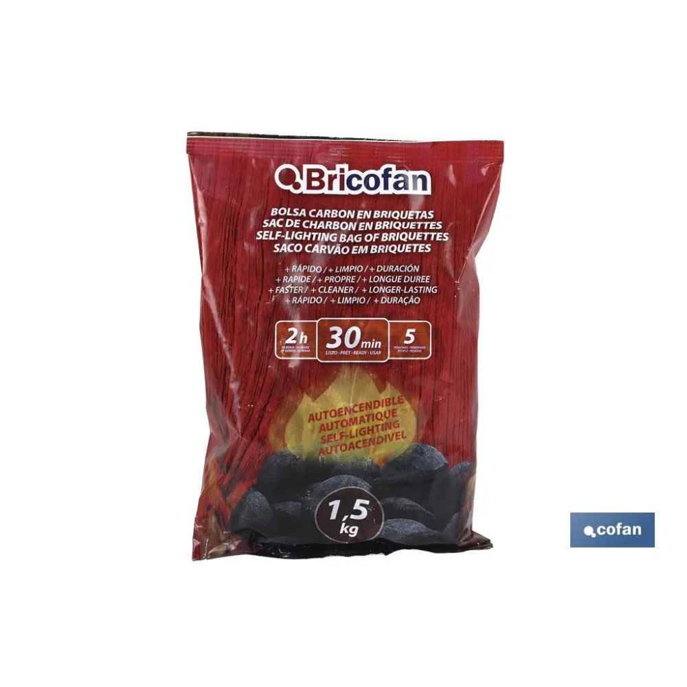Comprar BOLSA CARBON EN BRIQUETAS AUTOENCEN Cofan | almacendeferreteriacor.es
