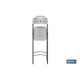 Comprar SILLA ALTA PLEGABLE BLANCA ALTURA A Cofan | almacendeferreteriacor.es