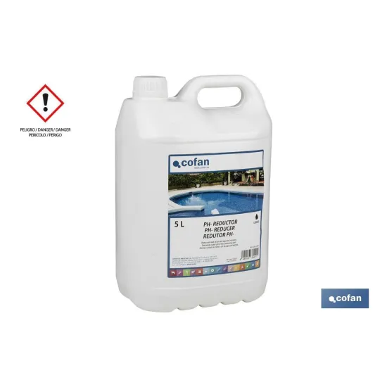 Comprar REDUCTOR PH LIQUIDO 5 L COFAN (PACK Cofan | almacendeferreteriacor.es