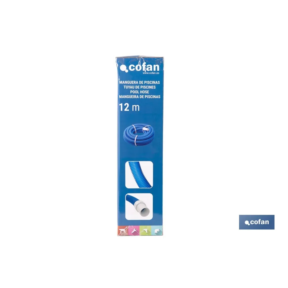 Comprar MANGUERA PISCINAS 12 M X Ø 38 MM (P Cofan | almacendeferreteriacor.es