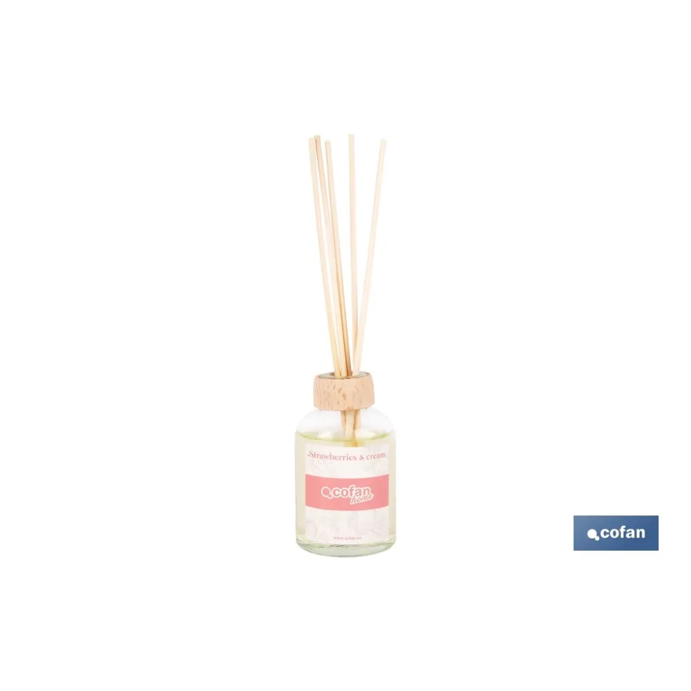 Comprar AMBIENTADOR DE VARILLAS STRAWBERRIE Cofan | almacendeferreteriacor.es