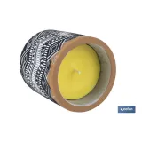 Comprar VELA AROMÁTICA DE CITRONELA MACETA  Cofan | almacendeferreteriacor.es