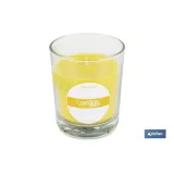 Comprar VELA AROMÁTICA DE CITRONELA EN VASO Cofan | almacendeferreteriacor.es