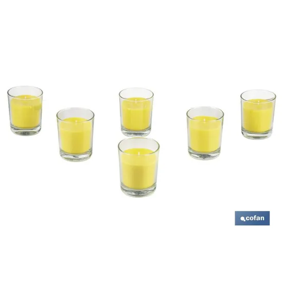 Comprar VELA AROMÁTICA DE CITRONELA EN VASO Cofan | almacendeferreteriacor.es