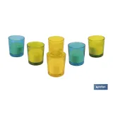 Comprar VELA AROMÁTICA DE CITRONELA VASO DE Cofan | almacendeferreteriacor.es