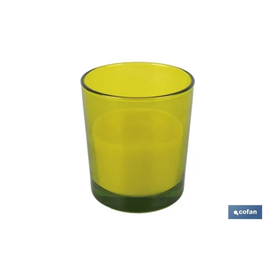 Comprar VELA AROMÁTICA DE CITRONELA VASO DE Cofan | almacendeferreteriacor.es