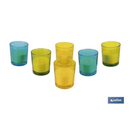 Comprar VELA AROMÁTICA DE CITRONELA VASO DE Cofan | almacendeferreteriacor.es