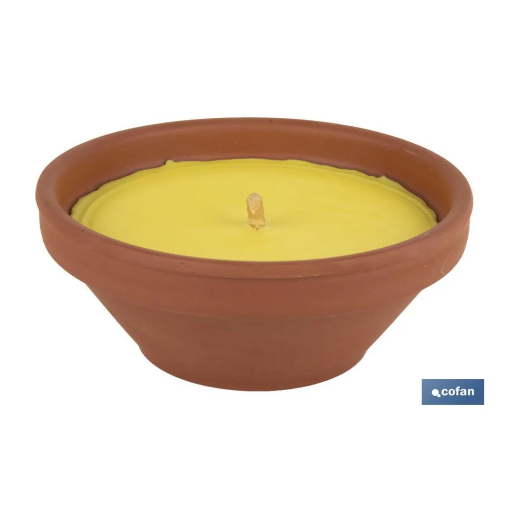 Comprar VELA AROMÁTICA DE CITRONELA RECIPIE Cofan | almacendeferreteriacor.es