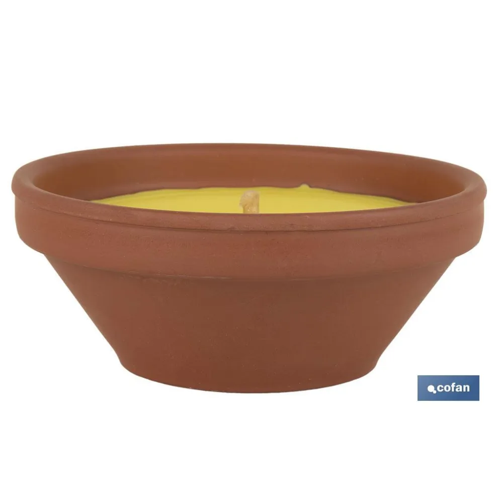Comprar VELA AROMÁTICA DE CITRONELA RECIPIE Cofan | almacendeferreteriacor.es