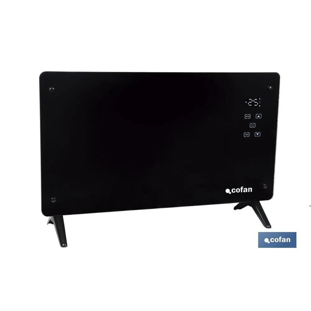 Comprar CONVECTOR DE PANEL DE VIDRIO PANTAL Cofan | almacendeferreteriacor.es