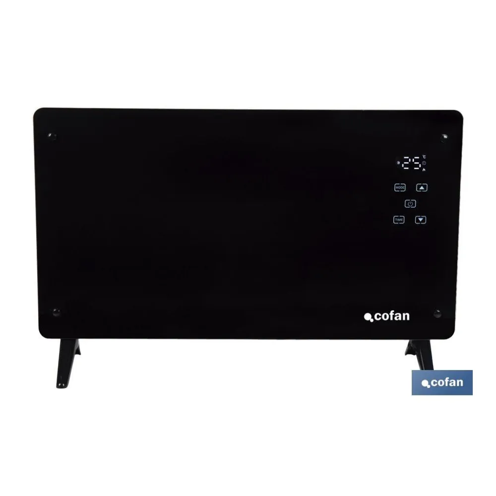 Comprar CONVECTOR DE PANEL DE VIDRIO PANTAL Cofan | almacendeferreteriacor.es