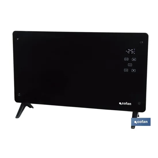 Comprar CONVECTOR DE PANEL DE VIDRIO PANTAL Cofan | almacendeferreteriacor.es