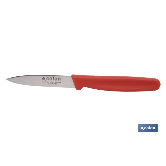 Comprar PACK DE 3 CUCHILLOS PUNTILLA COLOR  Cofan | almacendeferreteriacor.es