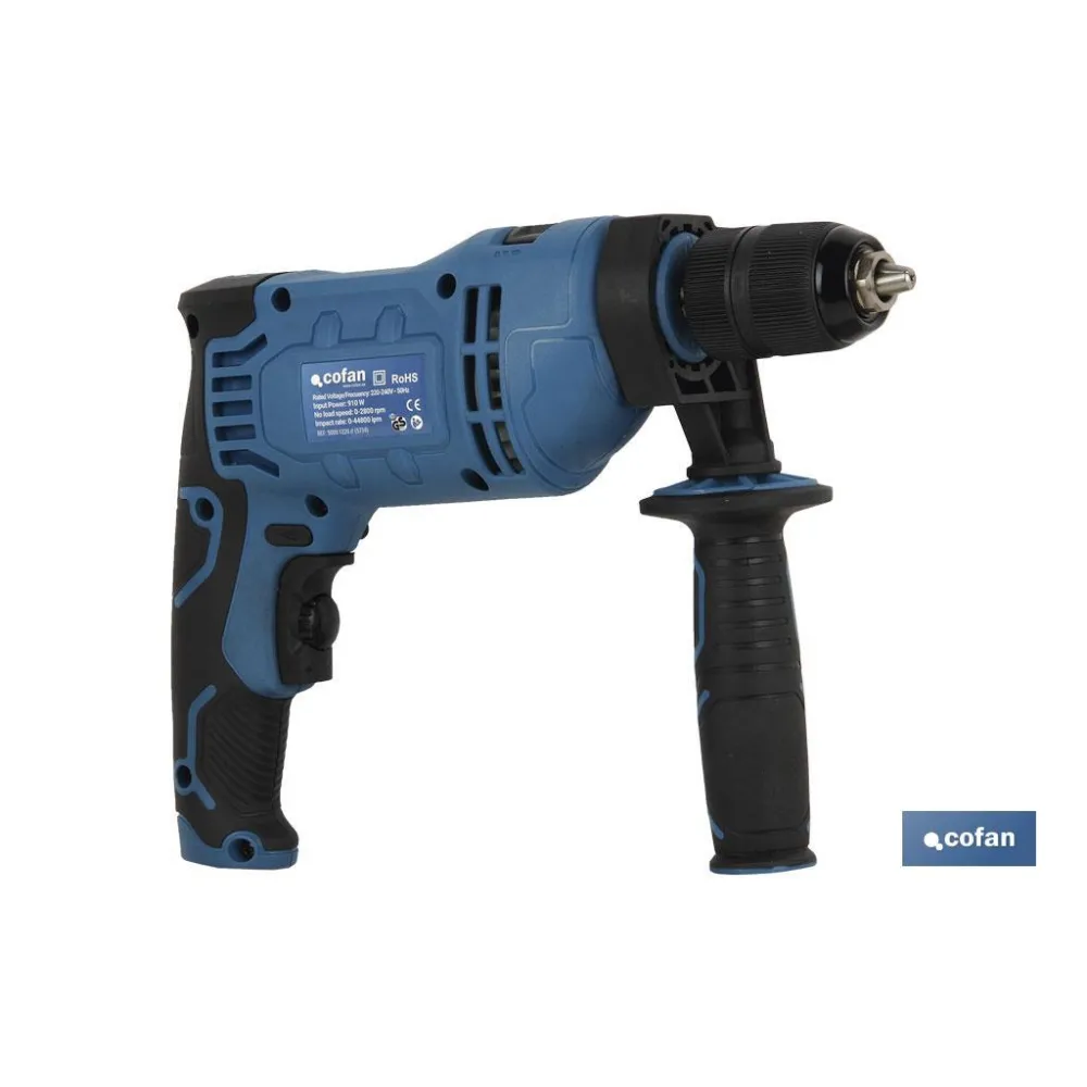 Comprar TALADRO IMPACTO 910W (1-13mm) PORTA Cofan | almacendeferreteriacor.es