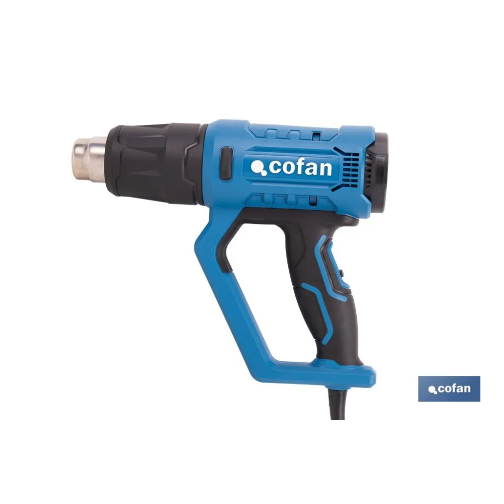 Comprar PISTOLA DE AIRE CALIENTE CON LCD DI Cofan | almacendeferreteriacor.es