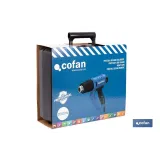 Comprar PISTOLA DE AIRE CALIENTE CON LCD DI Cofan | almacendeferreteriacor.es