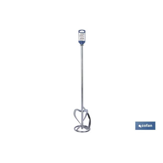 Comprar VARILLA MEZCLADORA MORTERO Ø120 600 Cofan | almacendeferreteriacor.es