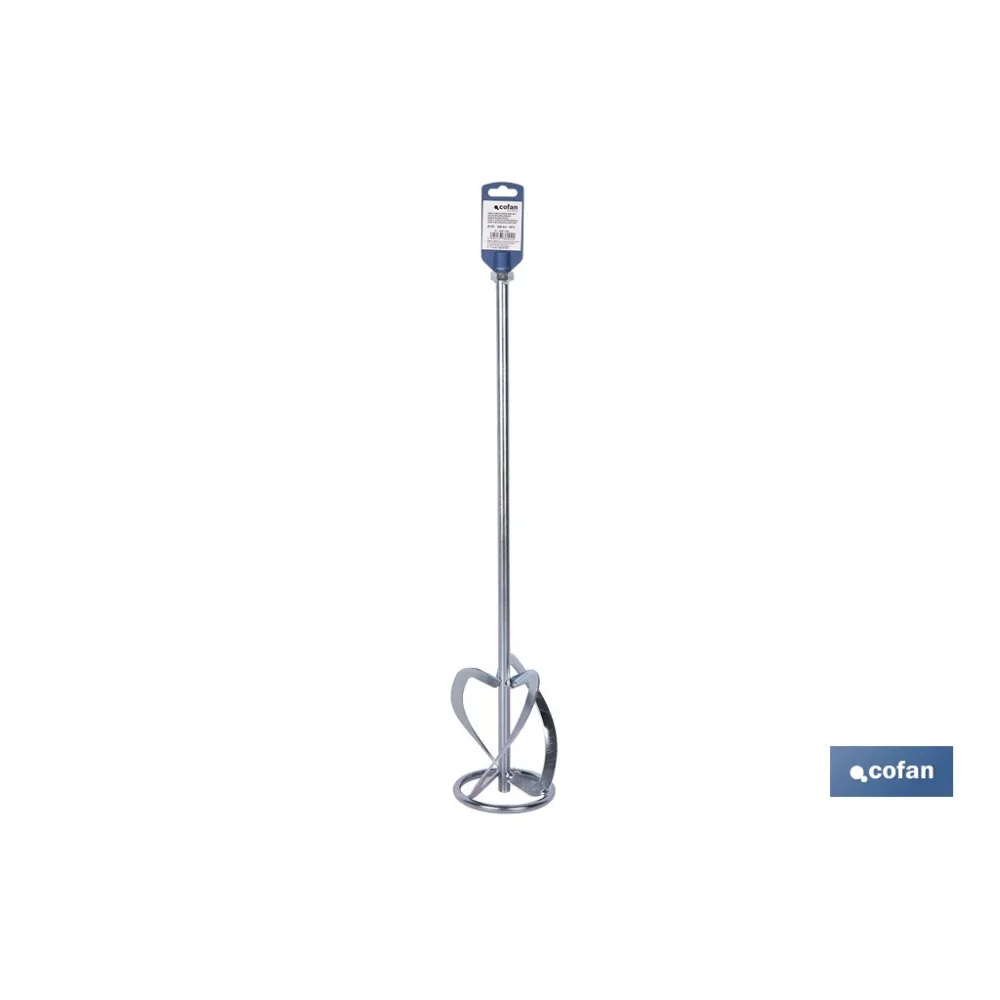 Comprar VARILLA MEZCLADORA MORTERO Ø120 600 Cofan | almacendeferreteriacor.es