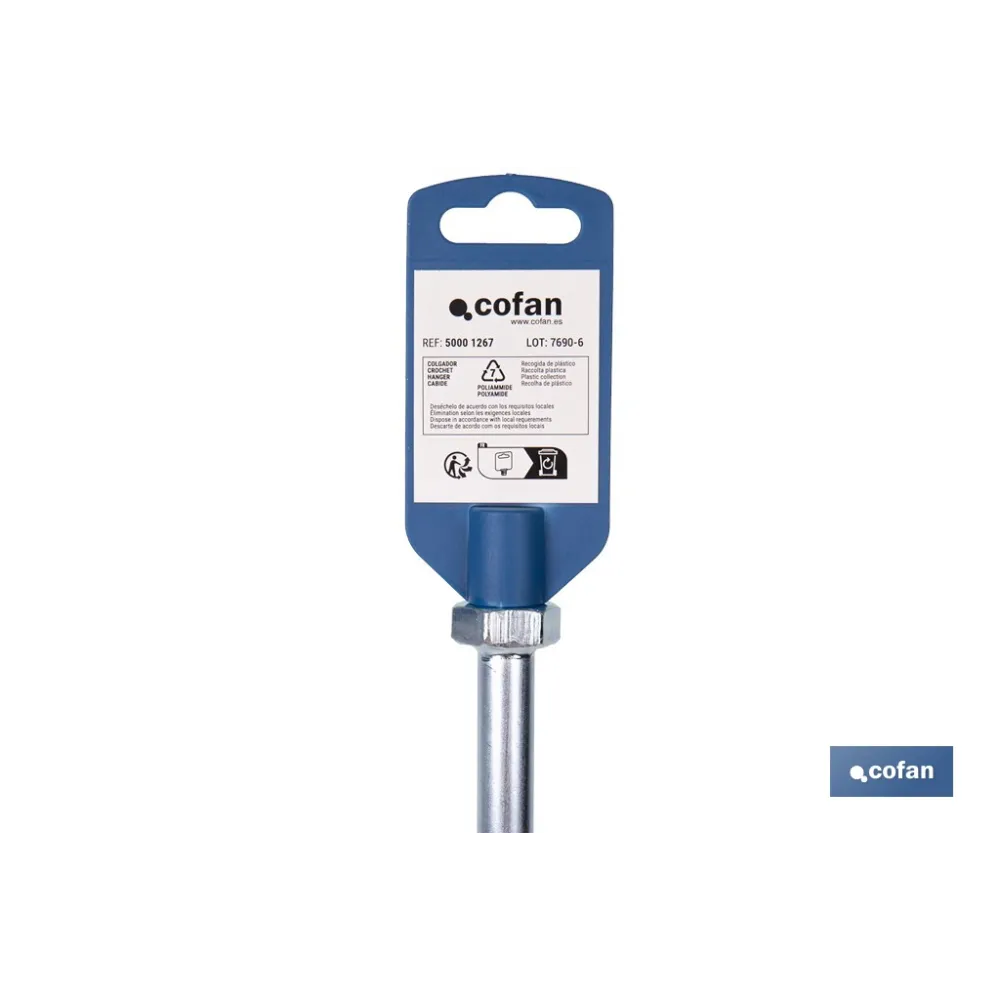 Comprar VARILLA MEZCLADORA YESO Ø120 600 MM Cofan | almacendeferreteriacor.es