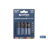 Comprar BLISTER 4 PILAS ALCALINA PLUS LR6/A Cofan | almacendeferreteriacor.es