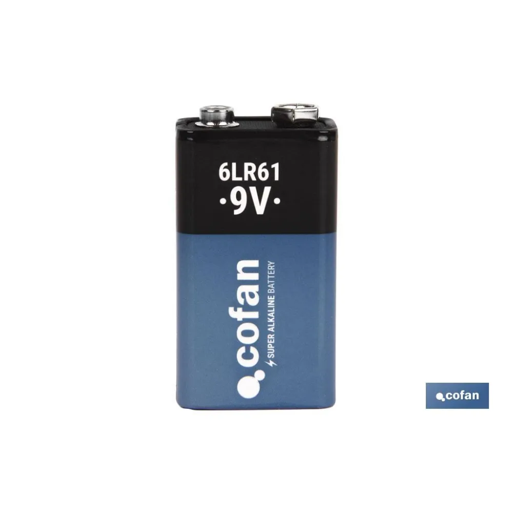 Comprar BLISTER 1 PILA ALCALINA 6LR61/9V (P Cofan | almacendeferreteriacor.es