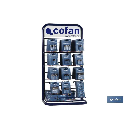 Comprar EXPOSITOR 341 PILAS ALCALINAS (PACK Cofan | almacendeferreteriacor.es