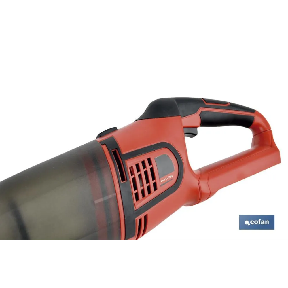 Comprar ASPIRADOR A BATERIA Li-ion 20V CON  Cofan | almacendeferreteriacor.es