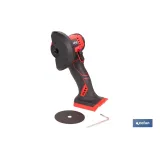 Comprar MINIAMOLADORA A BATERÍA LI-ION 20 V Cofan | almacendeferreteriacor.es