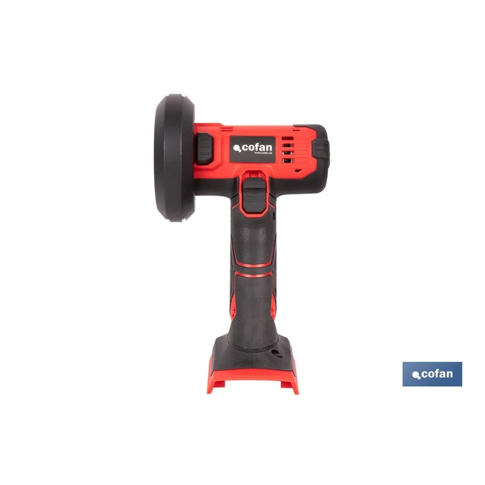 Comprar MINIAMOLADORA A BATERÍA LI-ION 20 V Cofan | almacendeferreteriacor.es