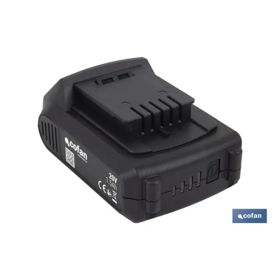 Comprar BATERÍA RECARGABLE Li-ion 20 V 1.5A Cofan | almacendeferreteriacor.es