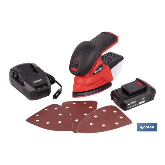 Comprar LIJADORA MOUSE A BATERÍA Li-ion 20  Cofan | almacendeferreteriacor.es