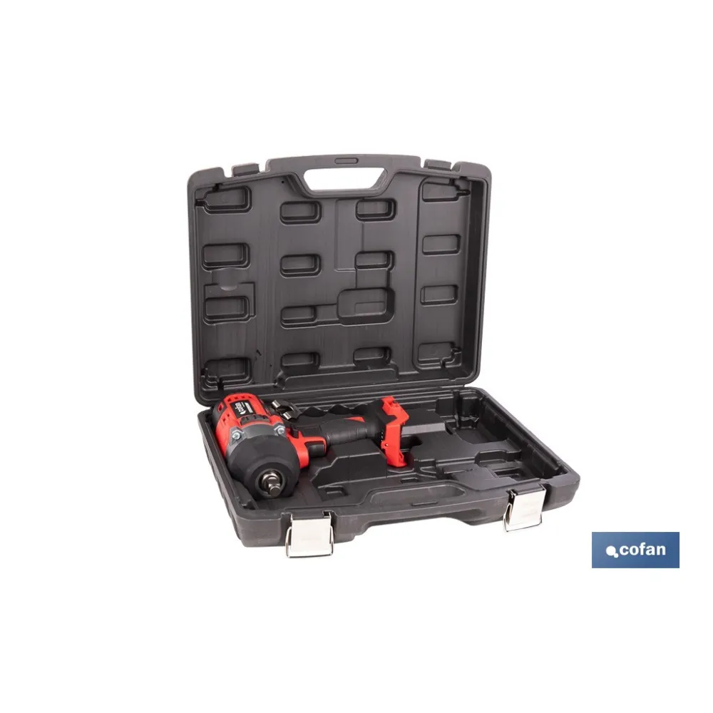 Comprar PISTOLA IMPACTO 1/2 BATERÍA LI-ION  Cofan | almacendeferreteriacor.es