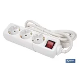 Comprar BASE MÚLTIPLE 3T. 1,4M CABLE C/INT. Cofan | almacendeferreteriacor.es