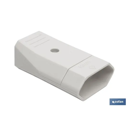Comprar BASE ENCHUFE BIPOLAR AEREA BLANCA ( Cofan | almacendeferreteriacor.es
